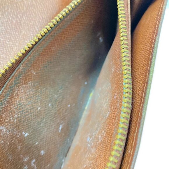 Auth LOUIS VUITTON Porte Monnaie Zip M61735 Monogram - Unconfirmed Bifold Wallet - Picture 6 of 11